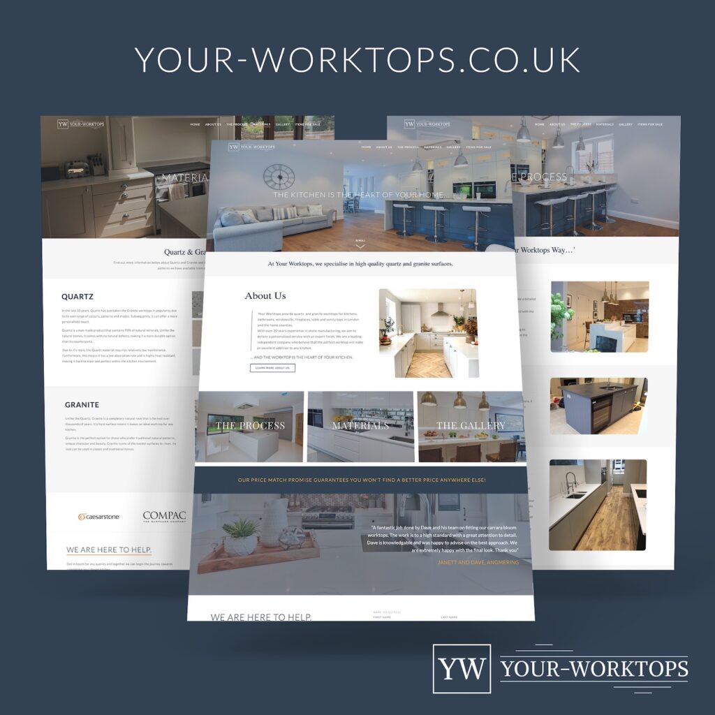 Your Worktops Mockup